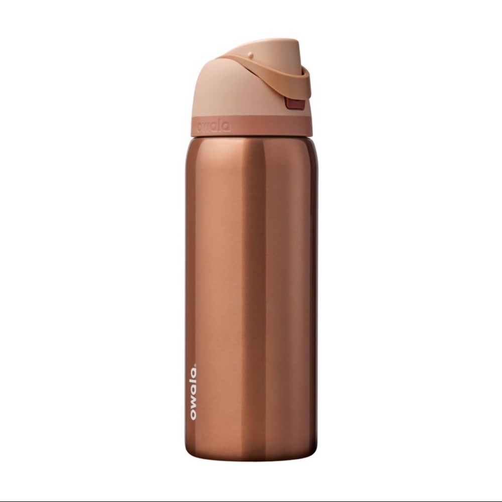 Owala *Metallic Rose Gold* Special Edition 32oz Stainless Steel FreeSip Sway - Picture 2 of 6